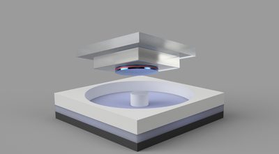 Graphical abstract — On-Chip Transferrable Microdisk Lasers