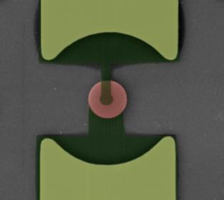 All-graphene-contact electrically pumped microdisk LED